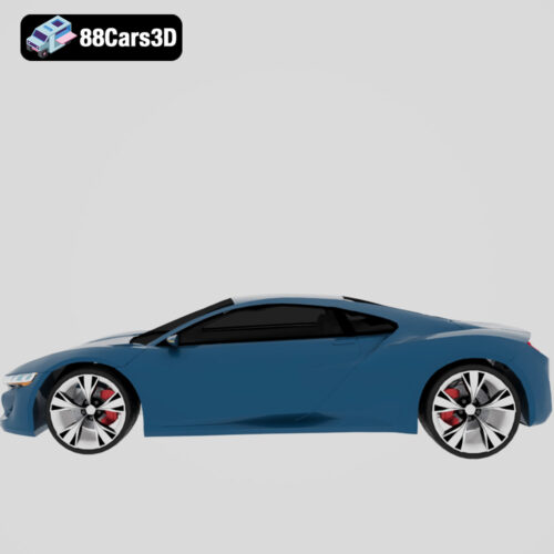 Acura NSX New Generation 3D Model