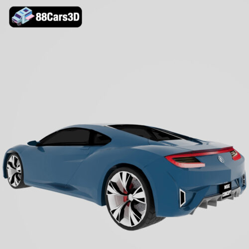 Acura NSX New Generation 3D Model