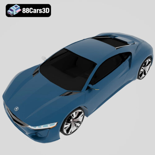 Acura NSX New Generation 3D Model