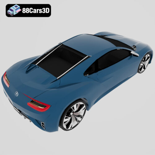 Acura NSX New Generation 3D Model