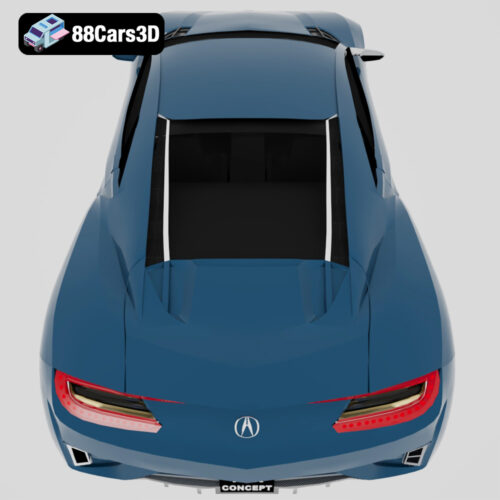 Acura NSX New Generation 3D Model