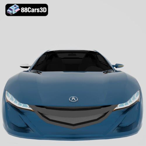 Acura NSX New Generation 3D Model