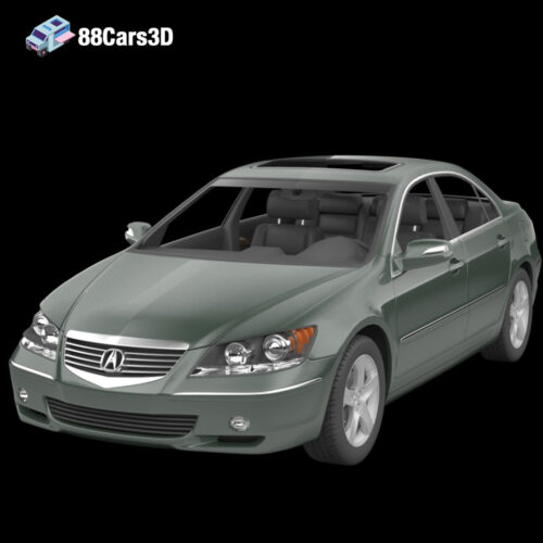 Acura-RL-002 Acura RL 3D Model