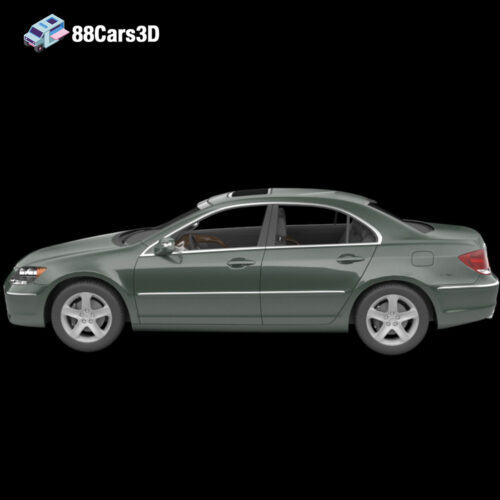 Acura-RL-003 Acura RL 3D Model