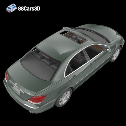 Acura-RL-004 Acura RL 3D Model