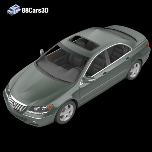 Acura-RL-005 Acura RL 3D Model