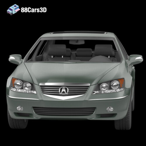Acura-RL-006 Acura RL 3D Model