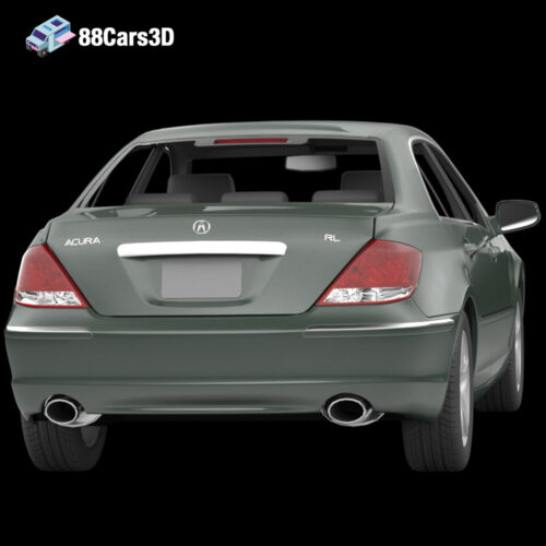 Acura-RL-007 Acura RL 3D Model