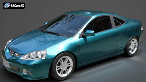 Acura RSX 2002 3D Model