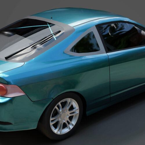 Acura RSX 2002 3D Model