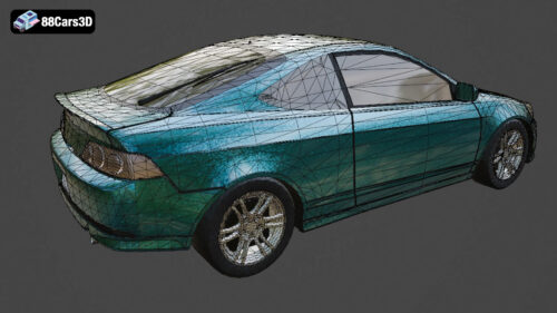 Acura RSX 2002 3D Model