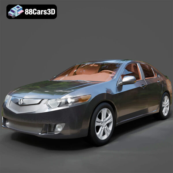 Acura TSX Honda Accord 3D Model
