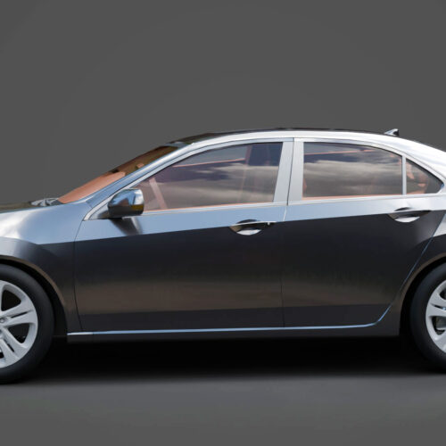 Acura TSX Honda Accord 3D Model