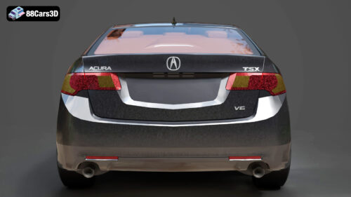 Acura TSX Honda Accord 3D Model