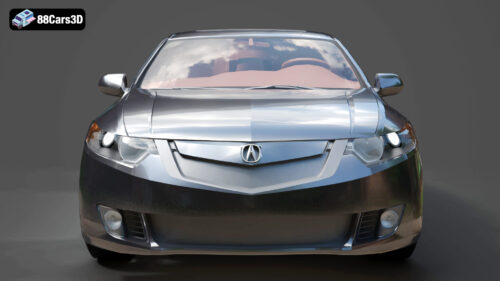 Acura TSX Honda Accord 3D Model