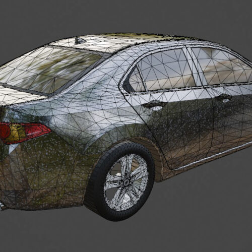 Acura TSX Honda Accord 3D Model