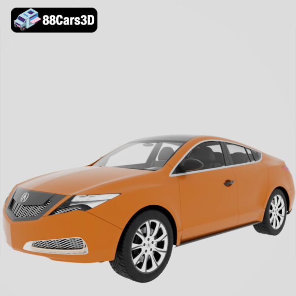Acura ZDX Concept 2010 3D Model