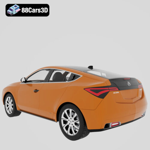 Acura ZDX Concept 2010 3D Model