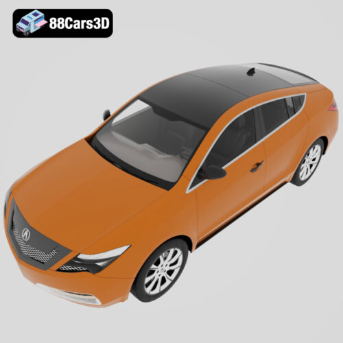 Acura ZDX Concept 2010 3D Model