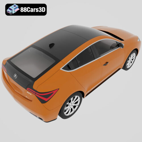 Acura ZDX Concept 2010 3D Model