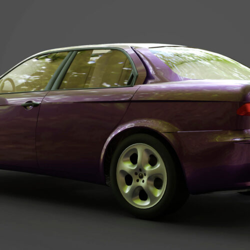 Alfa Romeo 156 3D Model