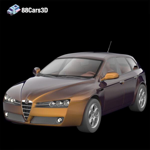 Alfa Romeo 159 3D Model