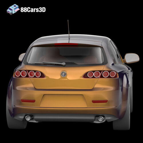 Alfa Romeo-159_006 Alfa Romeo 159 3D Model