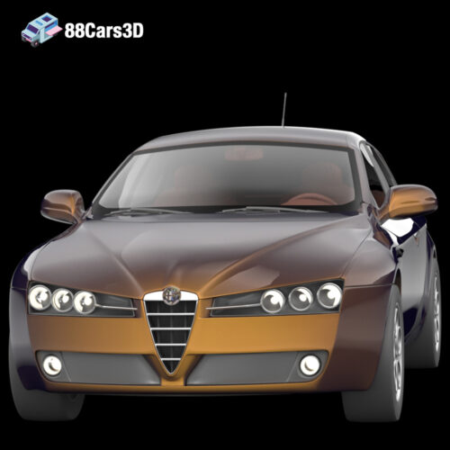 Alfa Romeo-159_007 Alfa Romeo 159 3D Model