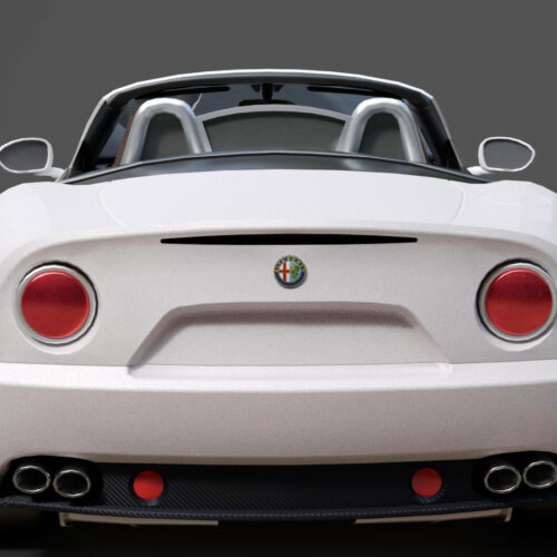 Alfa Romeo 8C Spider 3D Model