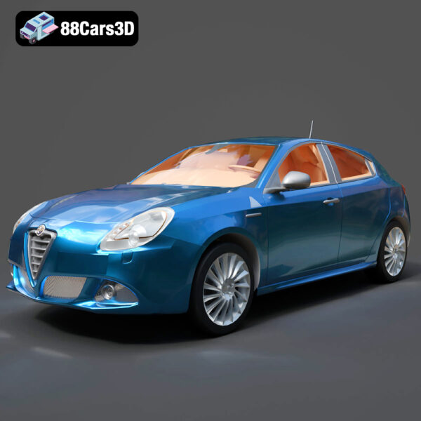Alfa Romeo Giulietta 3D Model