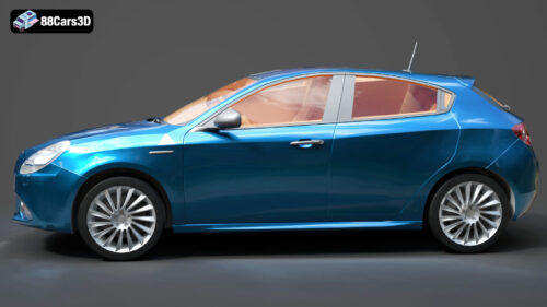 Alfa Romeo Giulietta 3D Model