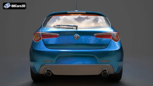 Alfa Romeo Giulietta 3D Model