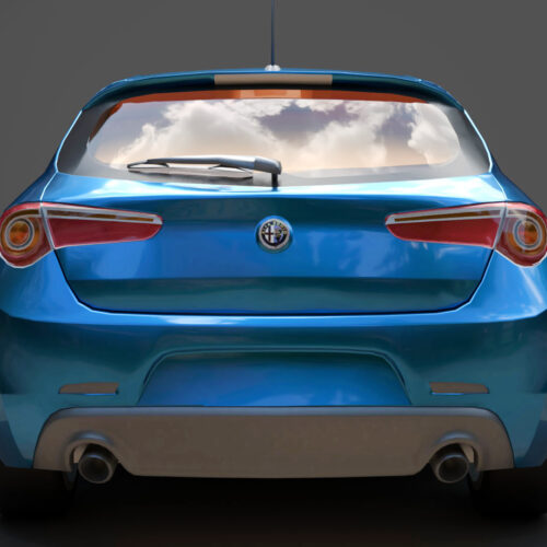 Alfa Romeo Giulietta 3D Model