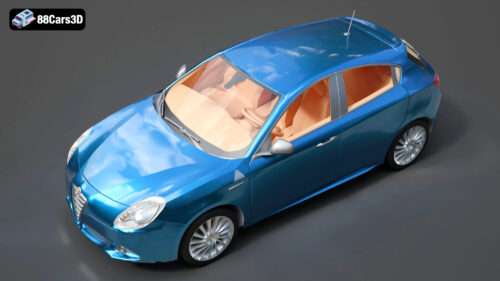 Alfa Romeo Giulietta 3D Model