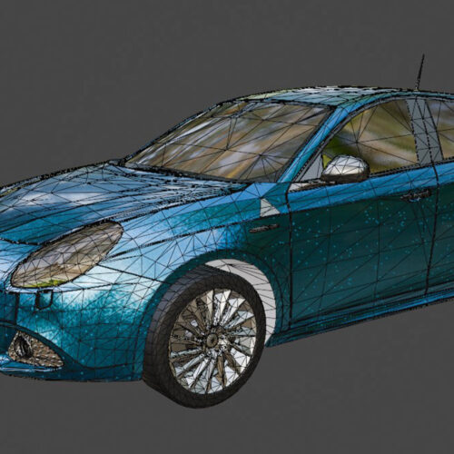 Alfa Romeo Giulietta 3D Model