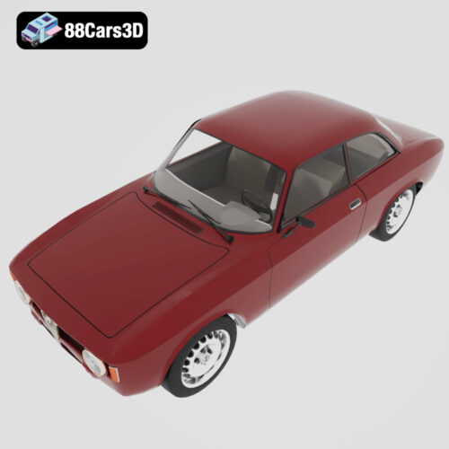 Alfa-Romeo-Julia-GTA 3D Model