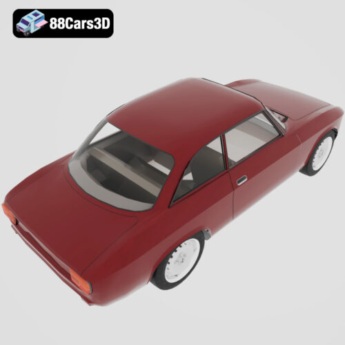 Alfa-Romeo-Julia-GTA 3D Model