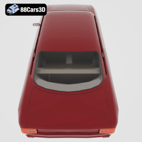 Alfa-Romeo-Julia-GTA 3D Model