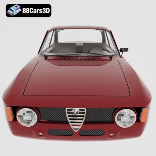 Alfa-Romeo-Julia-GTA 3D Model