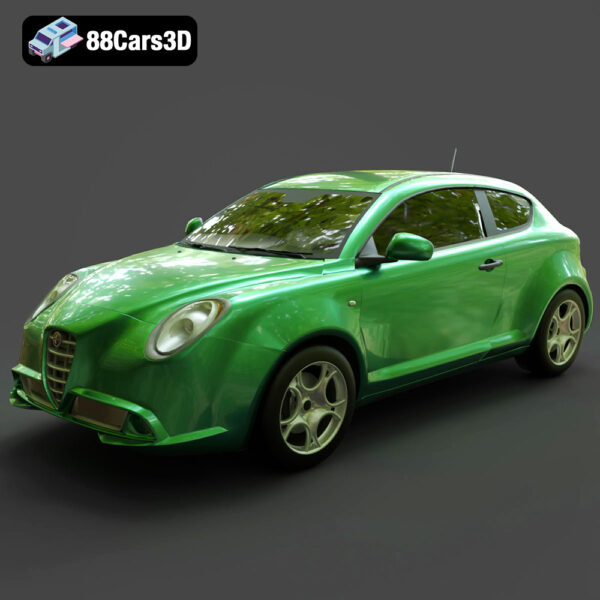 Alfa Romeo MiTo 3D Model
