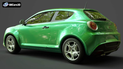 Alfa Romeo MiTo 3D Model