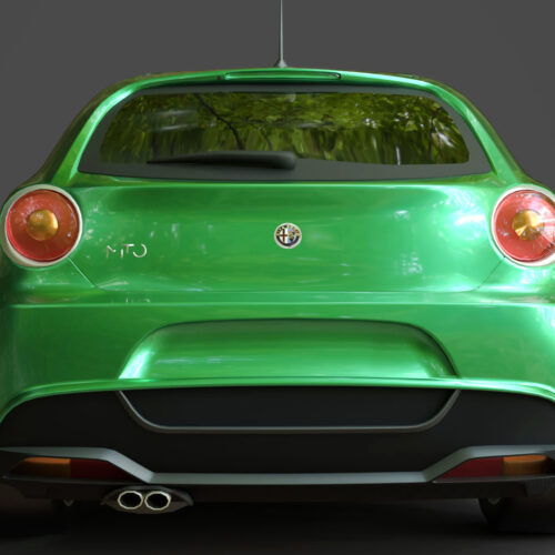 Alfa Romeo MiTo 3D Model