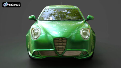Alfa Romeo MiTo 3D Model