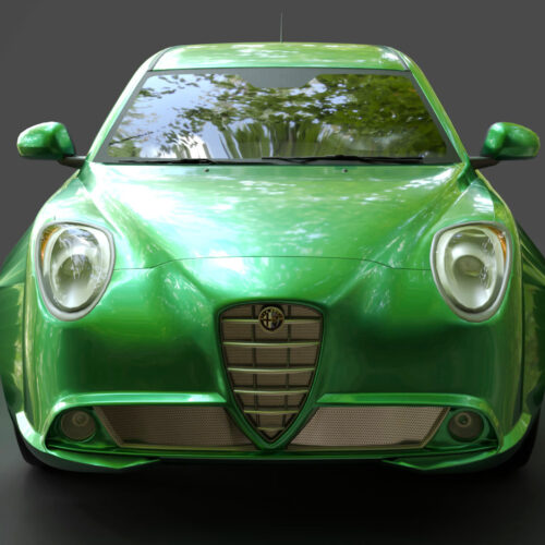 Alfa Romeo MiTo 3D Model