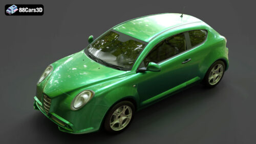 Alfa Romeo MiTo 3D Model