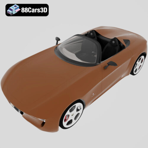 Alfa-Romeo_2Ttottanta-004 Alfa Romeo 2Ttottanta 3D Model