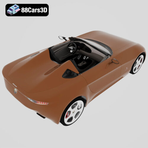 Alfa-Romeo_2Ttottanta-005 Alfa Romeo 2Ttottanta 3D Model