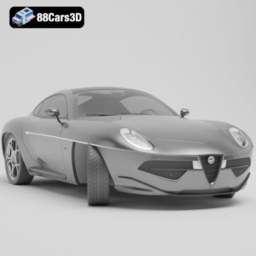Alfa-Romeo_Disco_Volante-001 Alfa Romeo Disco Volante 3D Model