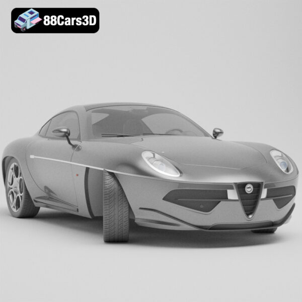 Alfa Romeo Disco Volante 3D Model