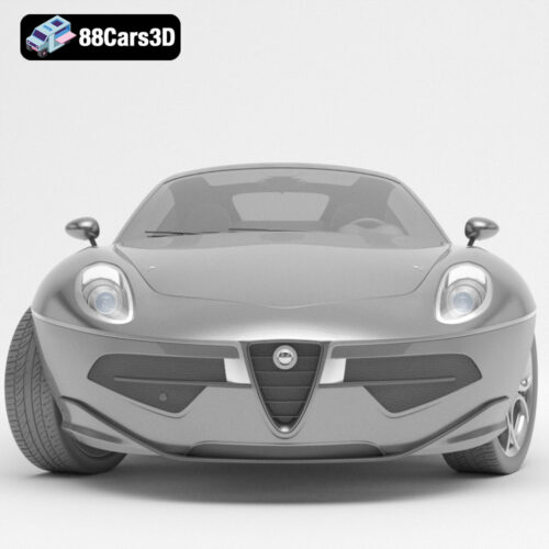 Alfa-Romeo_Disco_Volante-002 Alfa Romeo Disco Volante 3D Model
